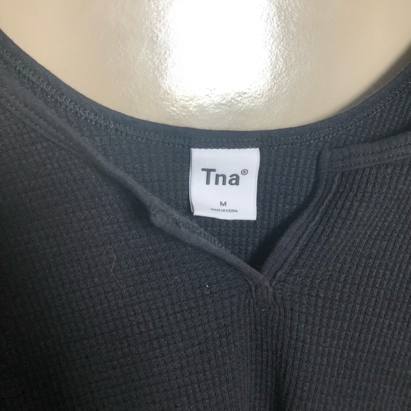 ARITZIA TNA thermal cropped tank, SZ M - Picture 2 of 4